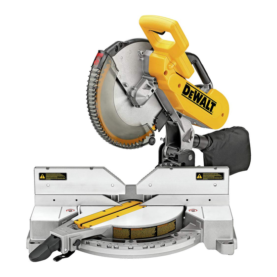 DeWalt DW716 Guide D'utilisation