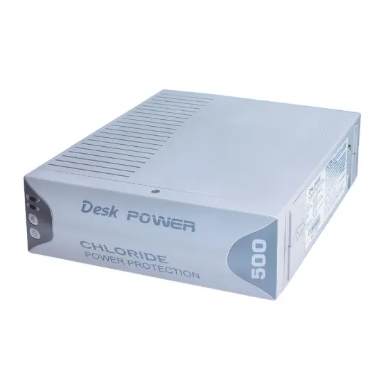 Chloride Power Protection Desk POWER 300VA Guide De L'utilisateur