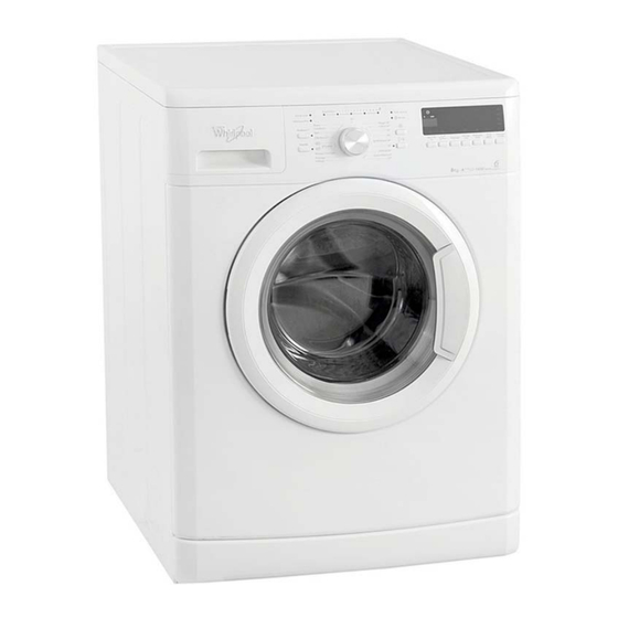 Whirlpool AWOD4836 Mode D'emploi