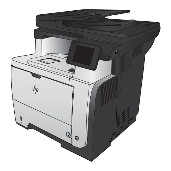 HP LASERJET PRO MFP M521 Guide De L'utilisateur