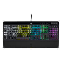 Corsair K55 RGB Mode D'emploi