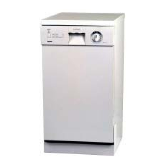 Zanussi DW 474 Mode D'emploi