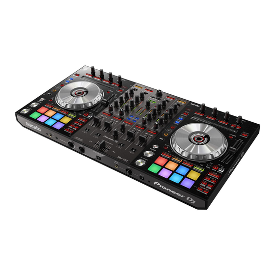 PIONEER DJ Serato DDJ-SX3 Mode D'emploi