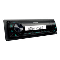 Sony DSX-M80 Mode D'emploi