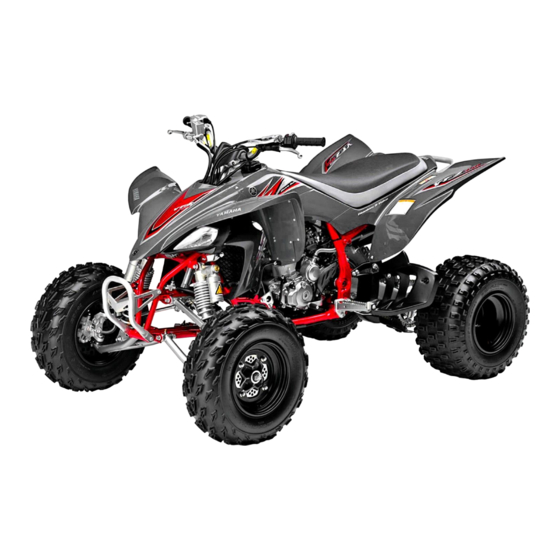 Yamaha YFZ 450R Manuel Du Propriétaire