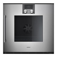 Gaggenau BOP 250 Notice D'utilisation