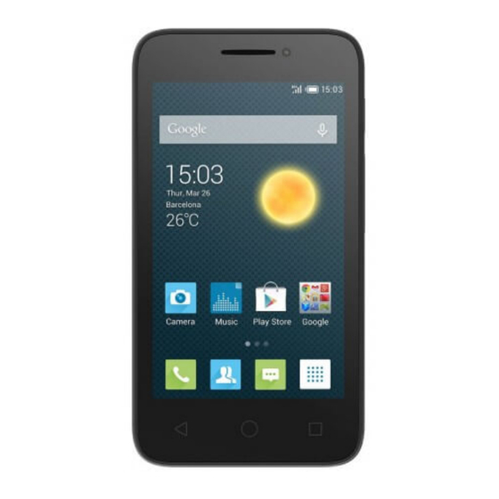 Alcatel PIXI 3 Mode D'emploi