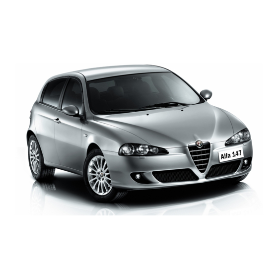 Alfa Romeo ALFA 147 2007 Manuels