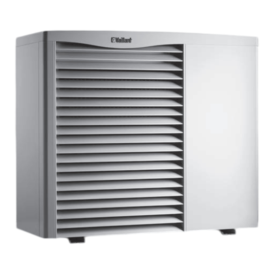 Vaillant aroTHERM VWL 85/3 A 230 V Notice D'installation