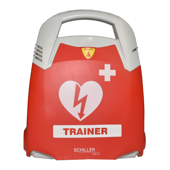 Schiller FRED PA-1 Trainer Notice D'utilisation