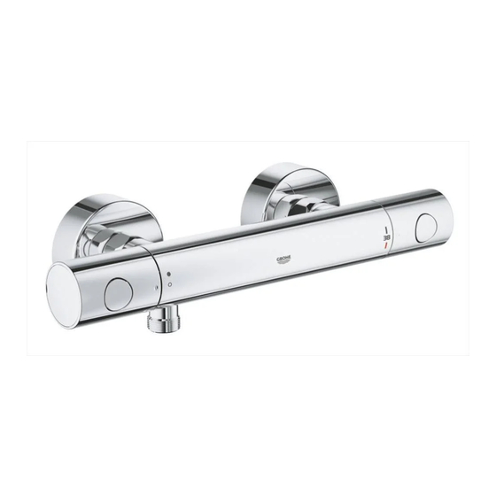 Grohe PRECISION CLOVA 34 764 Manuels