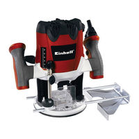 Einhell TE-RO 1255 E Instructions D'origine