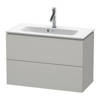 Duravit L-Cube LC 6257 Notice De Montage