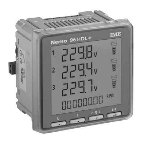 IME Nemo 96HDLe Instructions D'utilisation