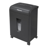 Fellowes Powershred 62MC Mode D'emploi