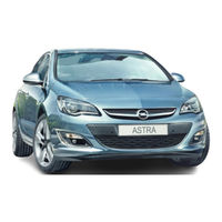 Opel ASTRA Manuel D'utilisation