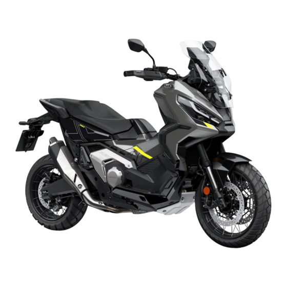 Honda X-ADV 2024 Manuel Du Propriétaire