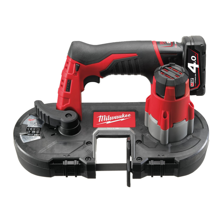 Milwaukee M12 BS Notice Originale