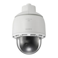Sony SNC-WR632 Manuel D'installation