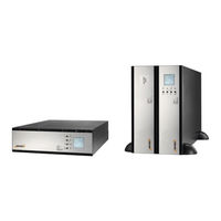 INFOSEC UPS SYSTEM IEC E6 LCD RT Evolution 2K NEMA LV Guide Utilisateur