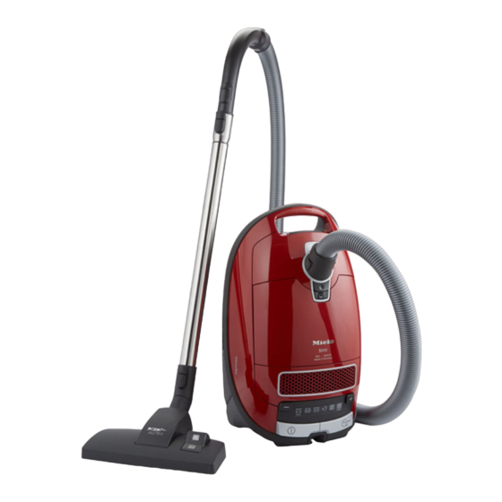 Miele Complete C3 Electro Mode D'emploi