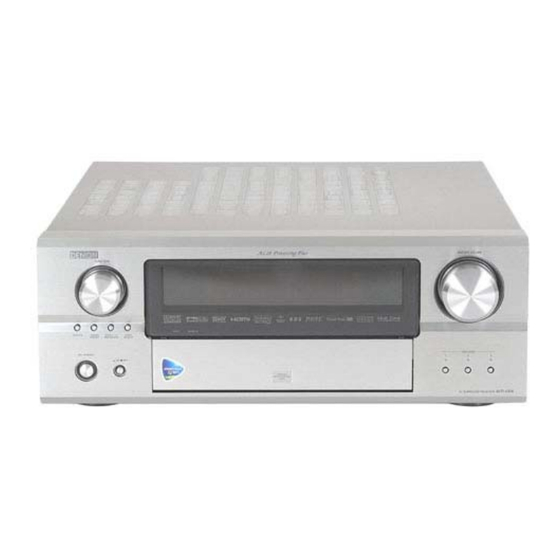 Denon AVR-4306 Mode D'emploi