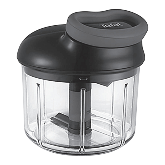 TEFAL 5 second Chopper Mode D'emploi