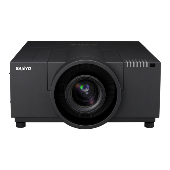 Sanyo PLC-XF70 Mode D'emploi