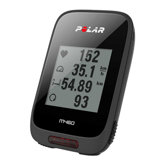 Polar M460 Manuels