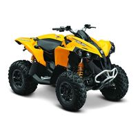 BRP CAN-AM RENEGADE 800R 2014 Guide Du Conducteur