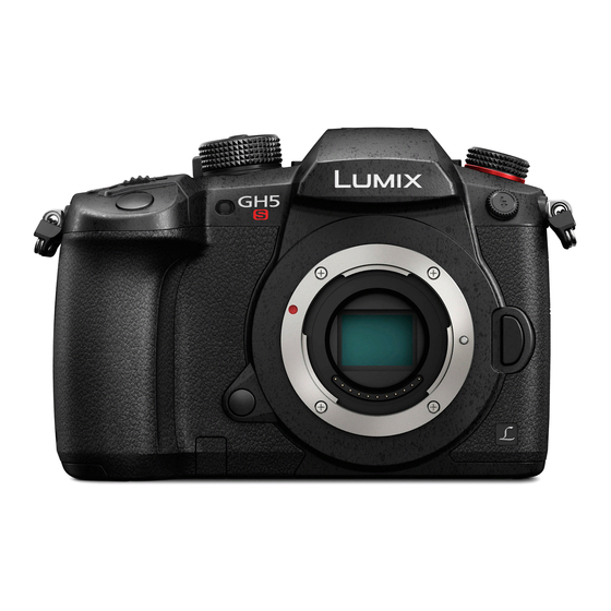 Panasonic Lumix DC-GH5S Guide Rapide