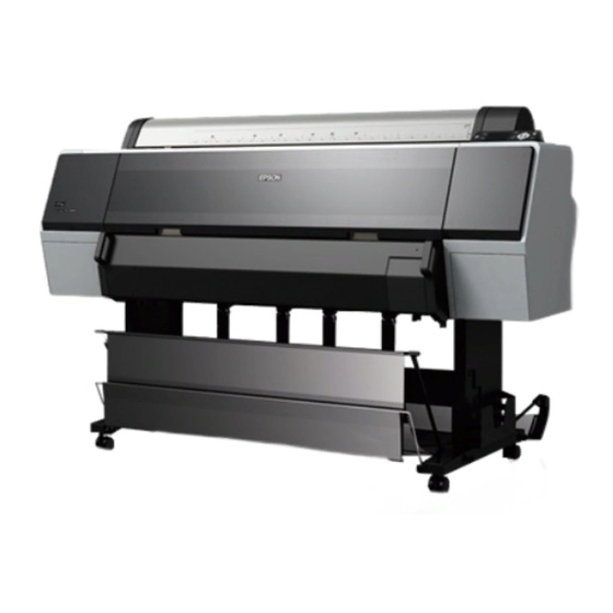 Epson Stylus Pro 9890 Guide D'installation