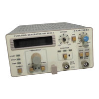 Hameg Instruments HM8030-5 Manuel