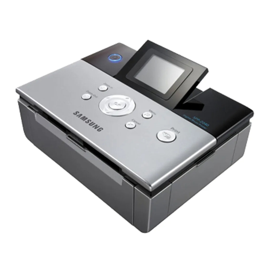 Samsung SPP-2040 Serie Mode D'emploi