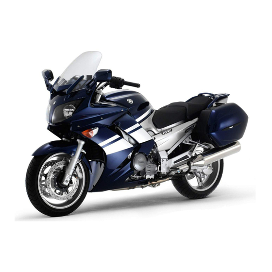 Yamaha FJR1300A 2006 Manuel D'atelier