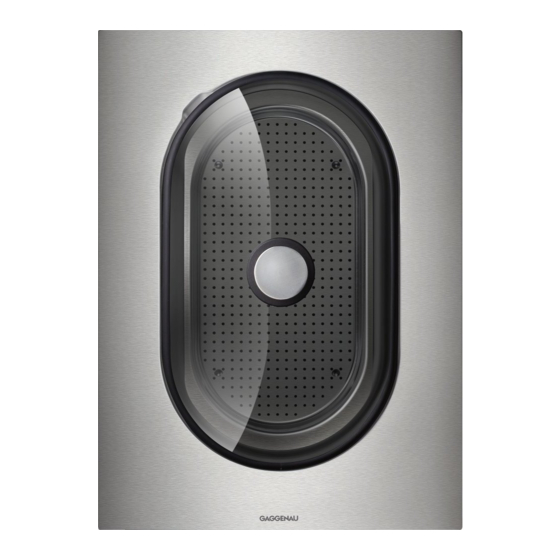 Gaggenau VK 414 610 Notice D'utilisation