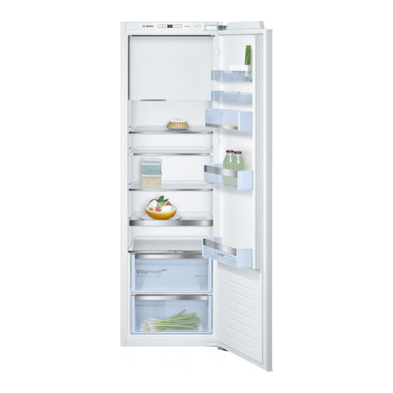Bosch KIL82VFE0 Manuel D'utilisation