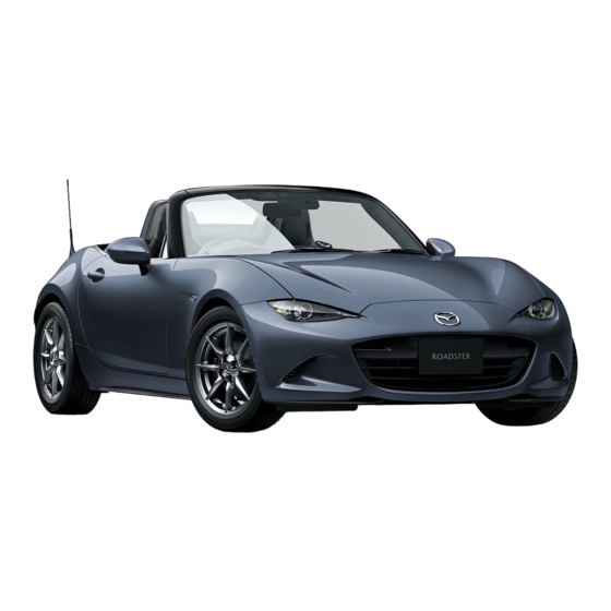 Mazda MX-5 2020 Manuels