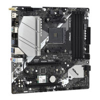 ASROCK B550M WiFi SE Mode D'emploi