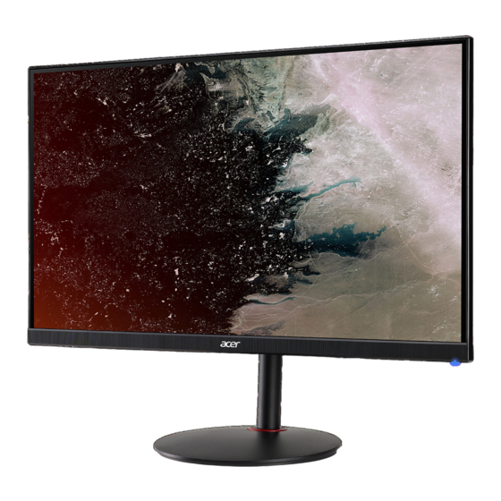 Acer XV270U Guide Utilisateur