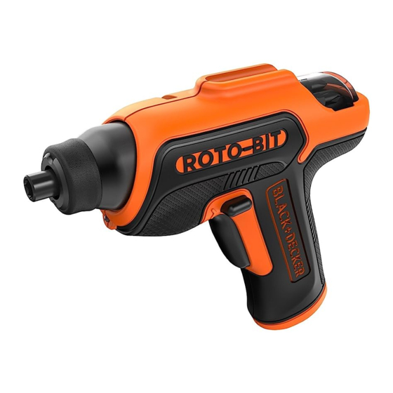 Black & Decker CS36BS Manuels