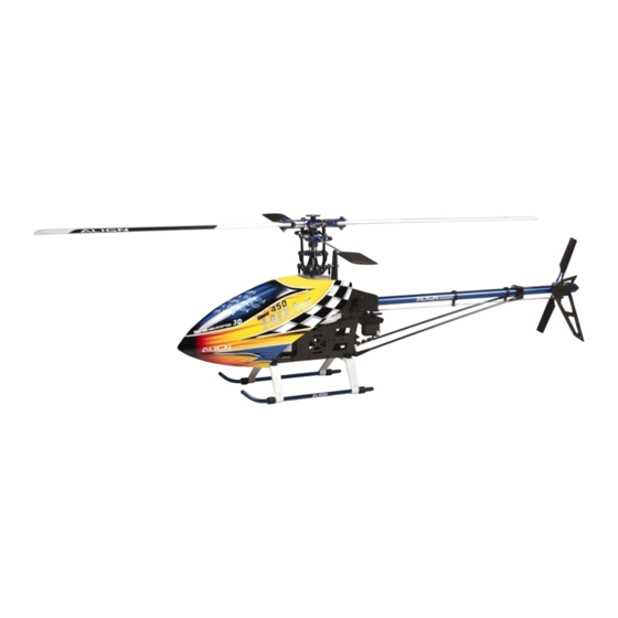 ROBBE T-Rex 450 Sport V2 Super Combo Notice De Montage Et De Mise En Œuvre