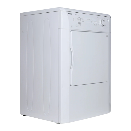 Beko DV 6110 Mode D'emploi