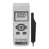 REED GU-3001 Manuel D'utilisation