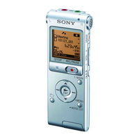 Sony ICD-UX513F Mode D'emploi