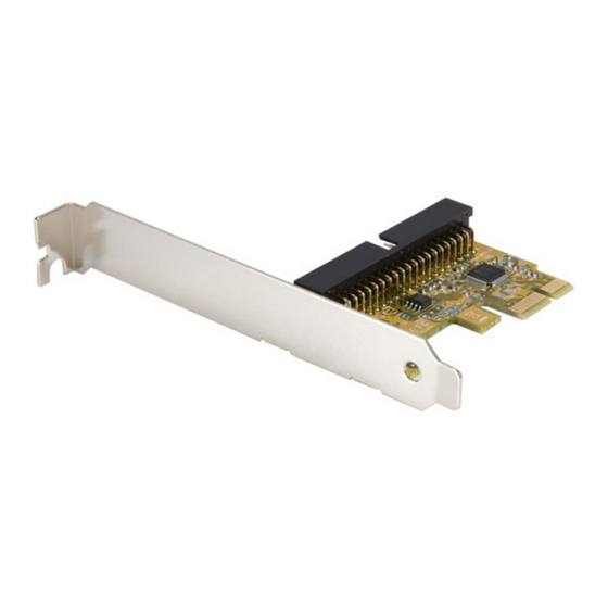 StarTech PEX2IDE Guide De L'utilisateur