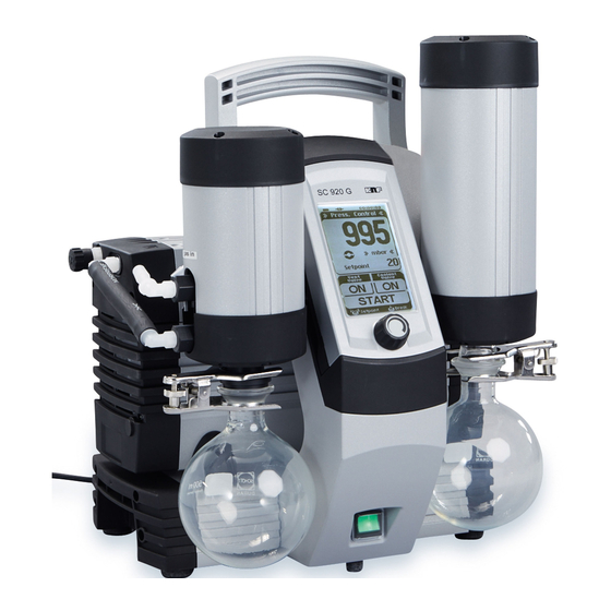KNF SC 920G Mode D'emploi