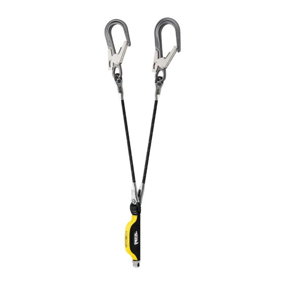 Petzl ABSORBICA-I Mode D'emploi