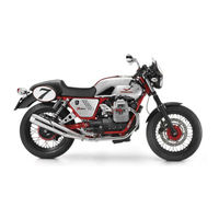 Moto Guzzi V7 Racer Mode D'emploi