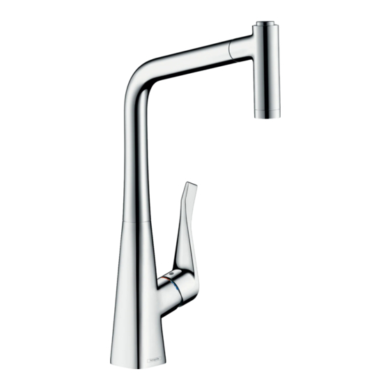 Hansgrohe Metris 320 2jet 14820 Serie Mode D'emploi / Instructions De Montage